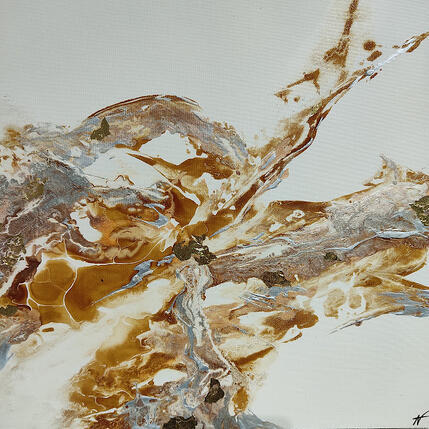 Painting C642 by Naen | Painting Abstract Acrylic, Ink