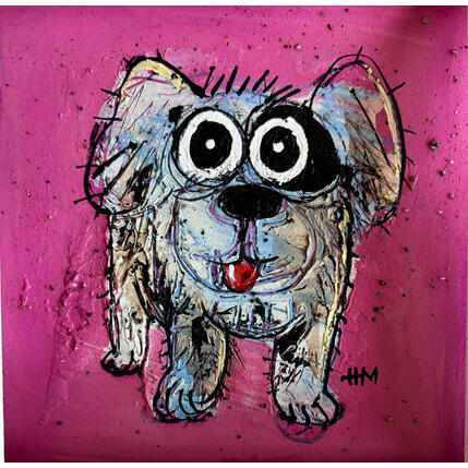 Painting Ready by Maury Hervé | Painting Raw art Acrylic, Ink Animals
