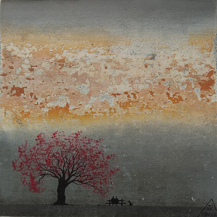 Painting Fleur by Manconi Gil | Painting