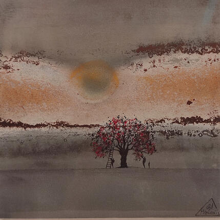 Pintura Florine por Manconi Gil | Pintura