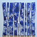 Painting Bc10 street blanc bleu by Langeron Luc | Painting Subject matter Wood Acrylic Resin