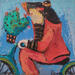 Painting Corazon espinado by Villanueva Puigdelliura Natalia | Painting Figurative