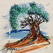 Pintura Vue Divine por Fonteyne David | Pintura