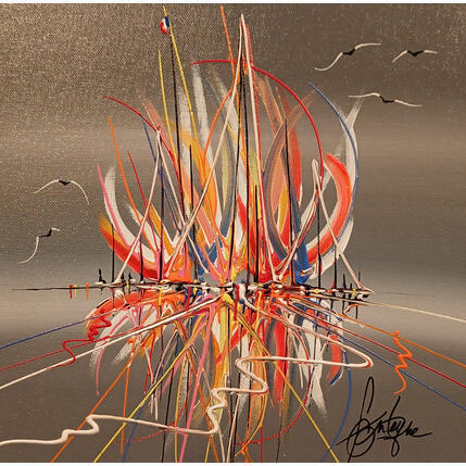 Painting Couleurs espérances  by Fonteyne David | Painting Figurative Acrylic