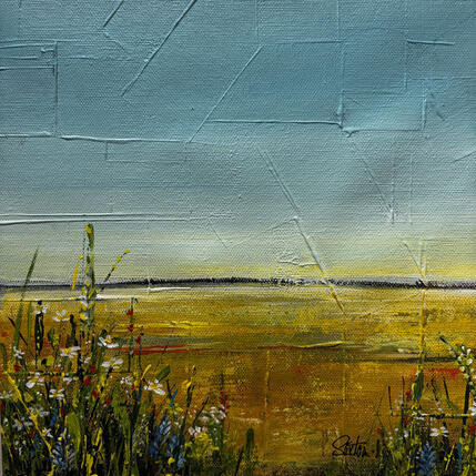 Painting Where Dreams Grow by Saxton Patricia | Painting