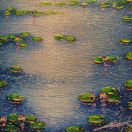 Painting Silence du bassin  by Dessapt Alan | Painting Figurative Acrylic, Oil Pop icons, Urban