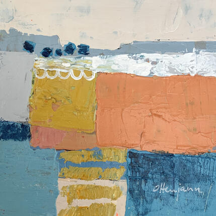Painting Paysage en équilibre 1 by Ottenjann Andrea | Painting