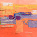 Peinture Sunny days 2 par Ottenjann Andrea | Tableau Abstrait Paysages Acrylique