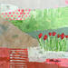 Peinture Champs des fleurs 2 par Ottenjann Andrea | Tableau Abstrait Paysages Acrylique