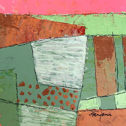 Painting Champs des fleurs 3 by Ottenjann Andrea | Painting