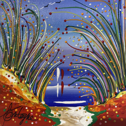 Painting Donne toi by Fonteyne David | Painting Figurative Acrylic