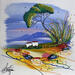 Painting Dormons ici by Fonteyne David | Painting Figurative Acrylic