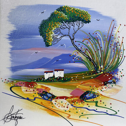 Painting Dormons ici by Fonteyne David | Painting Figurative Acrylic