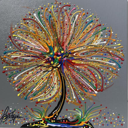 Pintura Sève colorée por Fonteyne David | Pintura