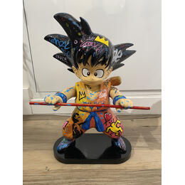 Escultura Goku por Luna | Escultura