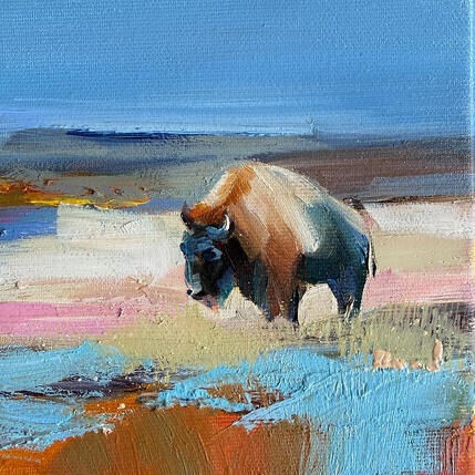 Painting A study in quiet majesty by Bond Tetiana | Painting