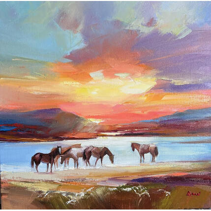 Painting An ode to gentle presence  by Bond Tetiana | Painting