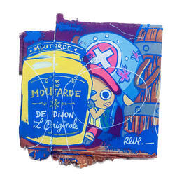 Painting Chapper Dijon by Revel | Painting Pop-art Upcycling Pop icons