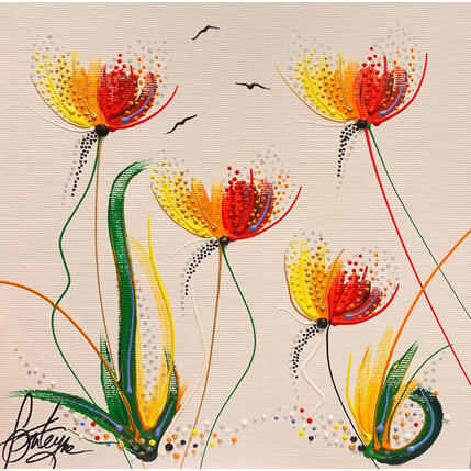 Painting Viens en fête by Fonteyne David | Painting