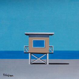 Peinture On the beach par Trevisan Carlo | Tableau