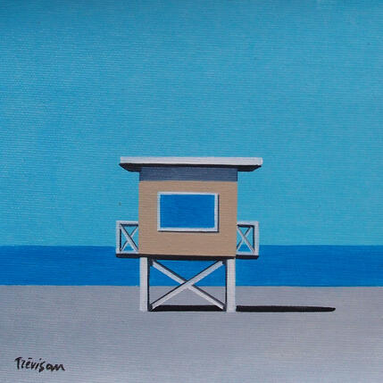 Peinture On the beach par Trevisan Carlo | Tableau