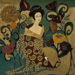 Painting Lumière de Kyoto by Sundblad Silvina | Painting