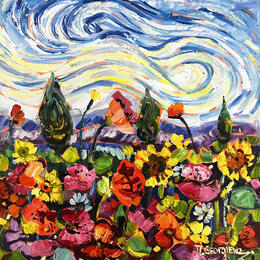 Painting Natures poetry by Georgieva Vanya | Painting