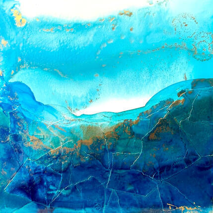 Peinture 2968 Poésie marine par Depaire Silvia | Tableau Abstrait Acrylique
