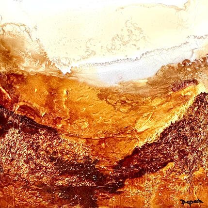 Gemälde 3274 Versailles von Depaire Silvia | Gemälde Abstrakt Acryl Landschaften, Minimalistisch