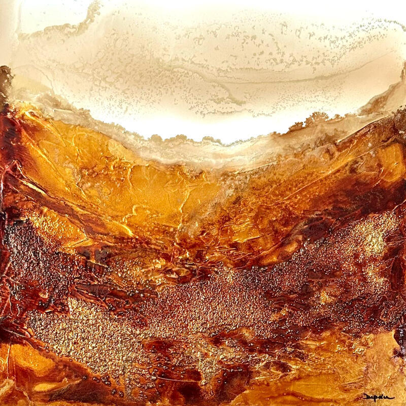 Painting 3305 Versailles by Depaire Silvia | Painting Abstract Acrylic
