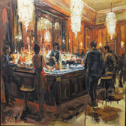 Gemälde The party of Titanic von Klemens Alexandr | Gemälde