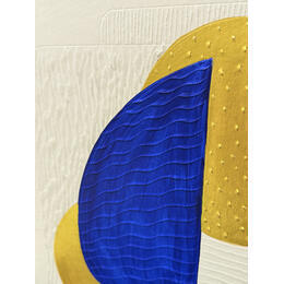 Painting Au coucher du soleil devant la falaise  by Caitrin Alexandre | Painting
