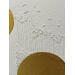 Painting La baie de Somme by Caitrin Alexandre | Painting Abstract Minimalist Acrylic Gold leaf