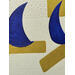 Painting Vagues d’hivers by Caitrin Alexandre | Painting Abstract Minimalist Acrylic Gold leaf