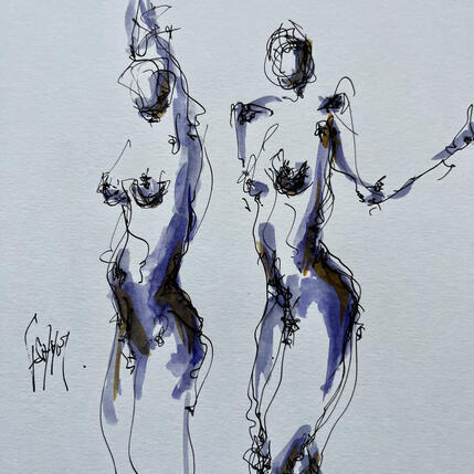 Painting Helène by Sahuc François | Painting