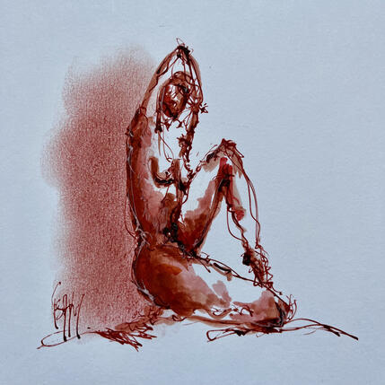 Painting Sylvie by Sahuc François | Painting