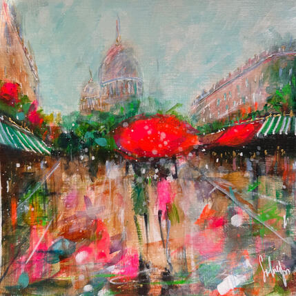 Pintura In love in Paris  por Solveiga | Pintura