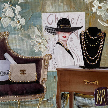 Pintura Coco rien d’autre por Romanelli Karine | Pintura