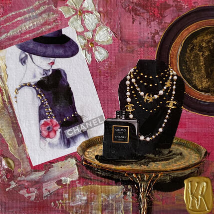 Pintura Lady por Romanelli Karine | Pintura