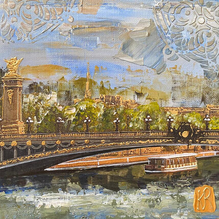 Pintura Juillet à Paris por Romanelli Karine | Pintura
