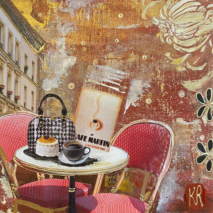 Pintura L’été Parisien por Romanelli Karine | Pintura