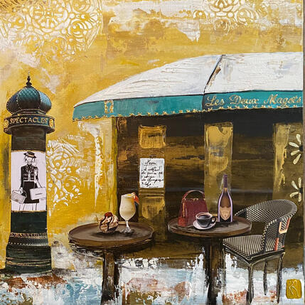 Pintura Dîner spectacle por Romanelli Karine | Pintura