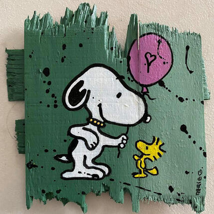 Pintura F1 cadeau por Marie G.  | Pintura Pop art Acrílico, Collage, Madera Iconos pop