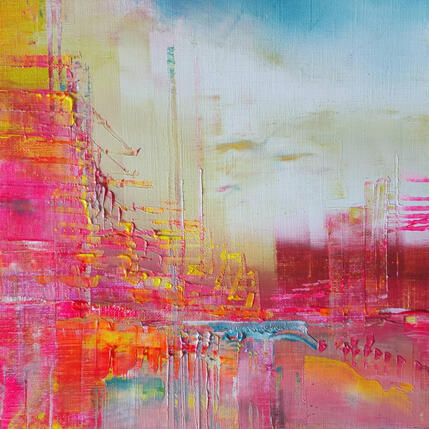 Peinture Plein été par Levesque Emmanuelle | Tableau Huile