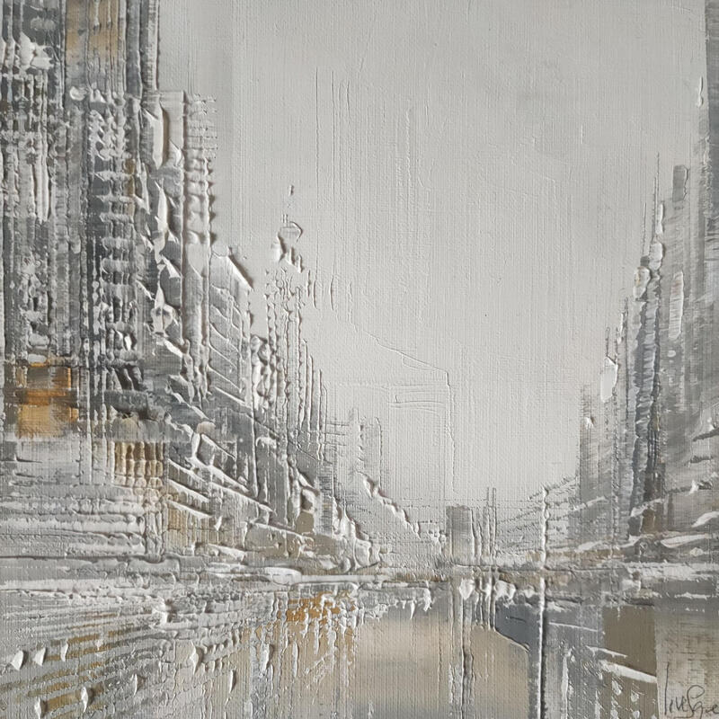 Painting Bord de Seine by Levesque Emmanuelle | Painting Oil