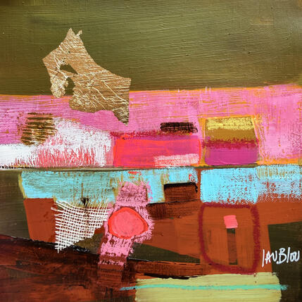 Painting Vie sous terre by Lau Blou | Painting