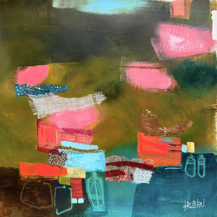 Painting Jarres sous la mer by Lau Blou | Painting