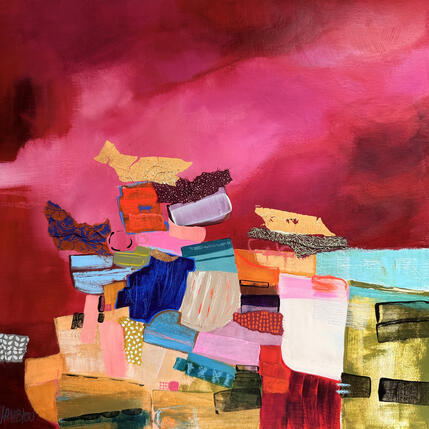 Painting La nature vaincra by Lau Blou | Painting