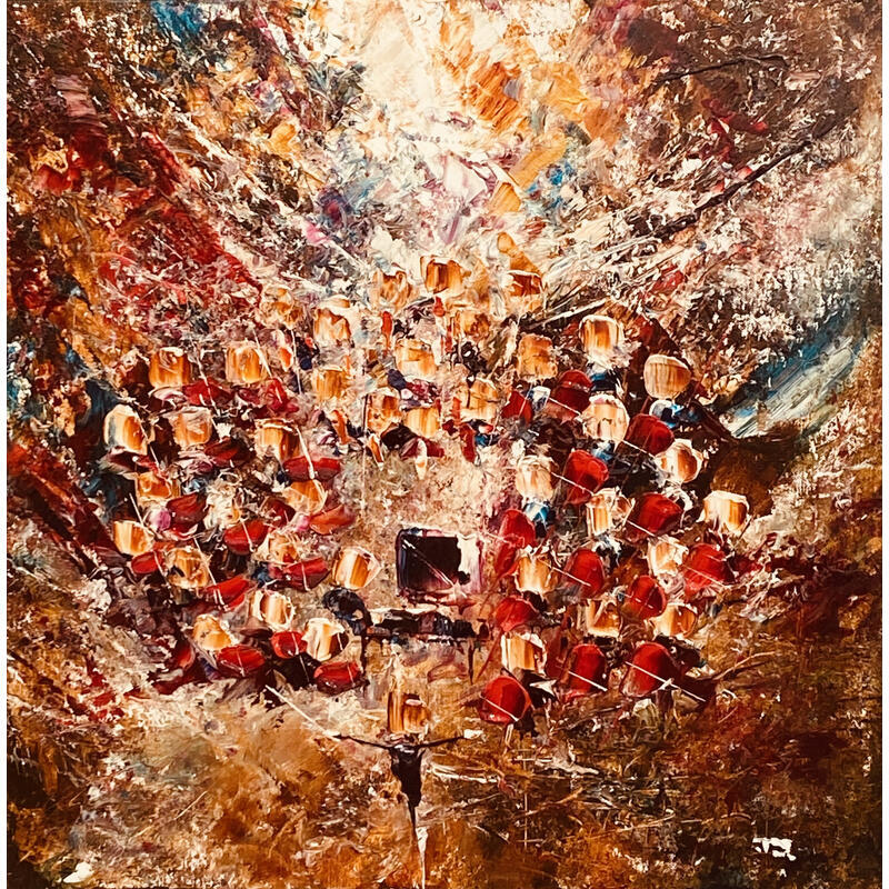 Peinture Concerto ZAO par Reymond Pierre | Tableau Figuratif Huile