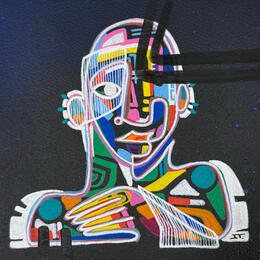 Peinture prisma par Detovart | Tableau